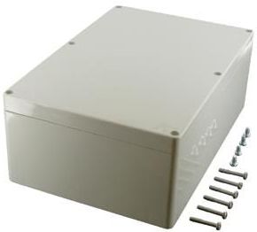 Bouten - Lichtgrijs - Polycarbonaat - Voor Inbouw Klemmen en Elektronica