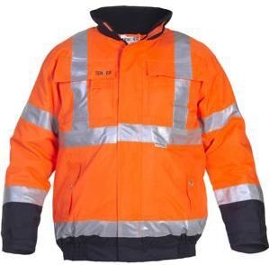 Hydrowear - EN20471 - Jack - Fluor Oranje/Marine - Maat 4XL