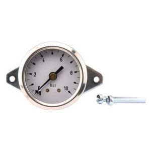 ET Manometer  40mm 0-10bar 1/8 achteraansluiting Staal