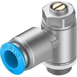 Festo Smoorventiel met terugslagklep GRLA-1/4-QS-10-D
