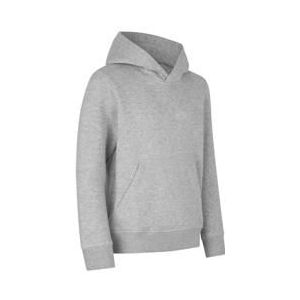 ID - Identity Kinderhoodie unisex grijs maat 104-116 ID - Identity