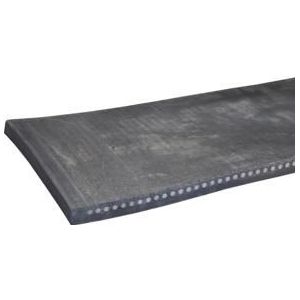 xx Rubberslijtstrip met staal inlage 2700x35/40x400mm