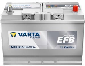 VARTA Accu 12V 85Ah 800A N85 VARTA Dynamic EFB