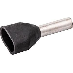 Kramp Adereindhuls zwart 1.5mm 100stuks