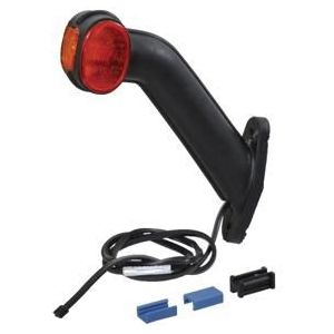 Aspöck Breedtelicht Superpoint ll links met flexibele arm opbouw