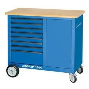 Gedore Mobiele werkbank met gereedschapsset 306-delig