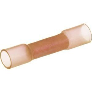 Kramp Doorverbinder met krimpkous 0.5-1.5mm rood 100stuks