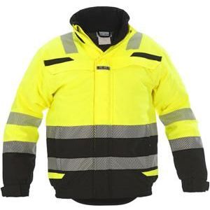 Hydrowear Winterjas Umag RS-lijn Hi-Vis geel/zwart maat 5XL