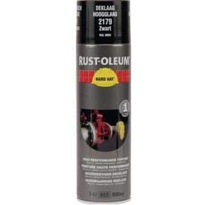 Rust-Oleum Spuitbus verf RAL9005 zwart 500ml