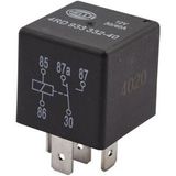 HELLA - Relais - Arbeidsstroom - 12 Volt - 30A/40A - 5 Contacten