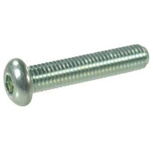 Kramp Laagbolkopschroef met binnenzeskant M10x60 10.9 verzinkt ISO7380