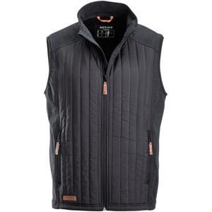 Kramp Bodywarmer herenmodel hybride antraciet maat 2XS