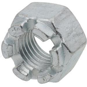 Kramp Kroonmoer M24x1.5 klasse 8 verzinkt DIN935