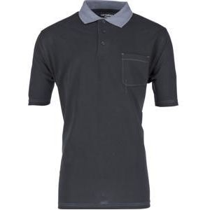 Kramp Poloshirt zwart / grijs maat XS