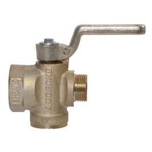 L¼decke 2-weg plugafsluiter 3/4x3/4