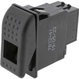 Schakelaar - 6 Aansluitingen - Geclipst - Toets- en Schommelactivering