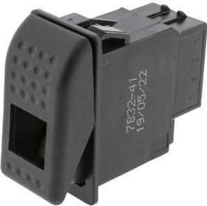 Schakelaar - 6 Aansluitingen - Geclipst - Toets- en Schommelactivering