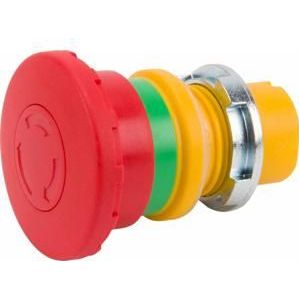 New-Elfin Noodstopknop 22mm rood 40mm