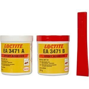 Hysol - Epoxy - Grijs - 500g Kit - Metaalgevulde 2C-epoxyplamuur