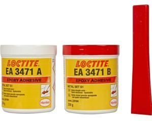 Hysol - Epoxy - Grijs - 500g Kit - Metaalgevulde 2C-epoxyplamuur