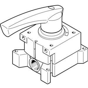 Festo Handventiel VHER-H-B43E-G18