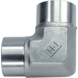 PH Hydraulik Knie-adapter 1/4 BSP RVS316