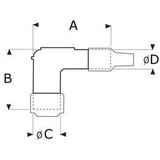 NGK Bougiekap XD05F schroefdraad M10-12