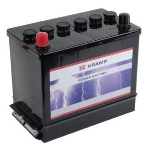 Kramp Startaccu gevuld 12V 38Ah 240A 238x136x202mm B06 1