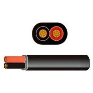 xx Kabel 2-aderig 2x0.65mm plat 30meter