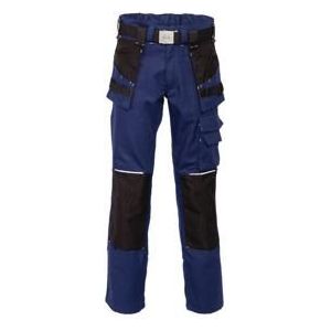 HaVeP Werkbroek Basic 8730 maat 50 / M blauw / zwart