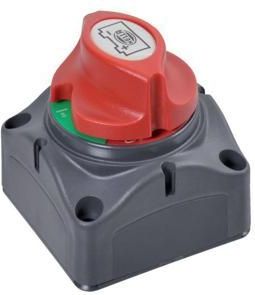 HELLA - Hoofdschakelaar - 2 Aansluitingen - Draaiknop Activering - Belastbaarheid 1000 A