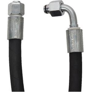 Alfagomma Hydrauliekslang compleet DN08 2500mm 90