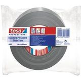 TESA Tape, textiel, standaard met PE-coating, grijs, 50m x 50mm, TesaBAND®