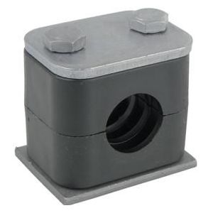 Stauff Pijpklem compleet zwaar C2 22mm PP