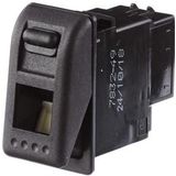 HELLA - Schakelaar - 8 Aansluitingen - Kantelactivering - Met Comfort Functie