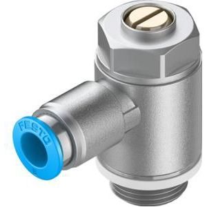 Festo Smoorventiel met terugslagklep GRLA-3/8-QS-8-D