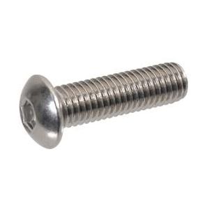 Kramp Laagbolkopschroef met binnenzeskant M4x8 RVS ISO7380