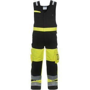 Hydrowear Tuinbroek, 2XL/3XL, mt 44, Hi-Vis, geel/zwart, Stretch-Line, Hydrowear