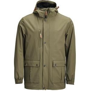 Kramp Softshell jas 2XS heren olijfgroen