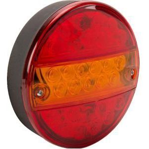 Kramp Achterlicht rond multifunctioneel rond 5 pins LED 12-24 V