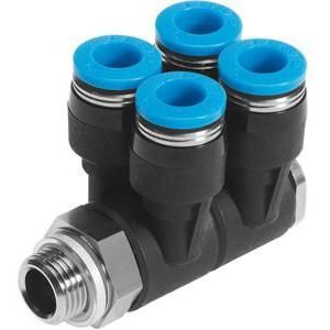 Festo Meervoudige verdeler QSLV4-G1/8-4