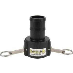 Banjo Camlock 2 M-deel x 2 tule