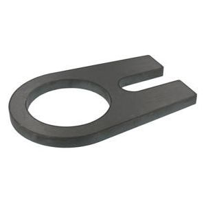 xx Borgplaat 210x130x12mm  90.5mm