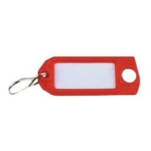 Kramp Sleutelhanger rood met etiket