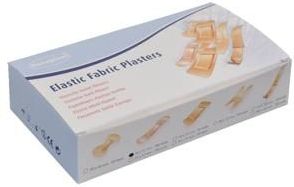 Wondpleister - Elastisch Textiel - 19 x 72 mm - 100 Stuks