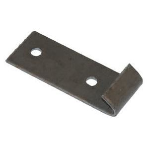 xx Tegenplaat motorkapbevestiging gebogen 66x26x12mm