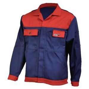 Jobber Werkjas marineblauw/rood maat 56 / XL