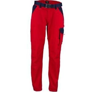 Kramp Werkbroek rood/marineblauw maat 5XL