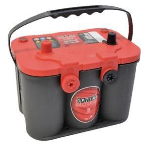 Optima - Red Top RTU 4.2 - Startaccu - 12V - 50 Ah - 815A - Pooluitvoering 1