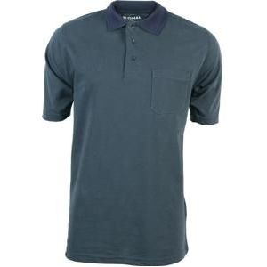 Kramp Poloshirt groen / marineblauw maat 60/5XL Kramp